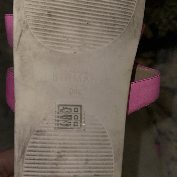 Alexander Birman pink bow sandals 36.5 - Picture 4 of 4